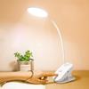 LED Table Desk Lamp Clamp Study 3Modes Clamp Lamp  Eye Protection USB Table