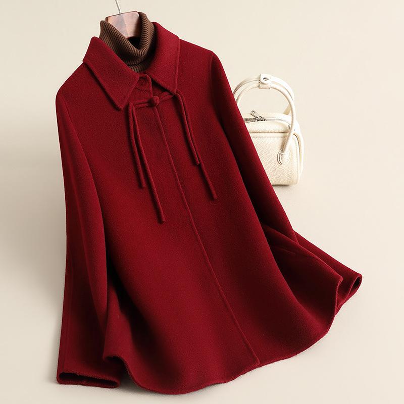 Autumn New Short Wool Woolen Coat High-end Small Woolen Coat Coat