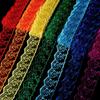 10yards/lot Multi-Color Lace Trim Fabric 40MM Embroidered Net Lace Trim For Sewing Decoration DIY Embroidered Lace Ribbon