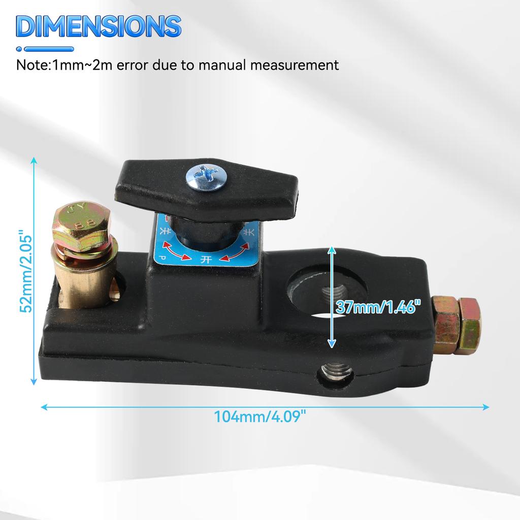 Универсальный 12 В/24 В автомобильный выключатель аккумулятора, изолятор, выключатель питания, выключатели для автофургонов, квадроциклов, лодок, автомобилей, грузовиков, автояхт, медь