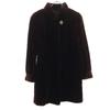 SAGA MINK Fur Coat F Brown Women Used