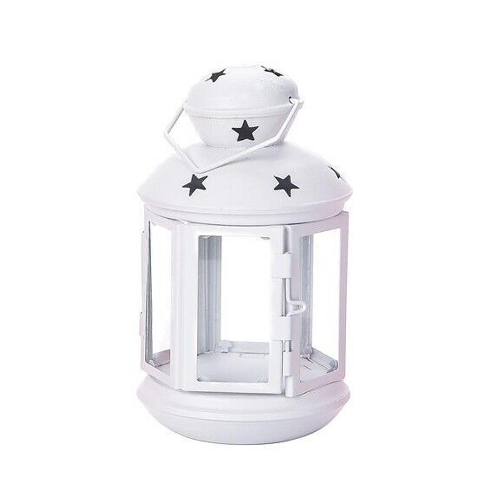 Iron Hanging Candlestick Hollow Candle Decoration New Candle Holder Desktop