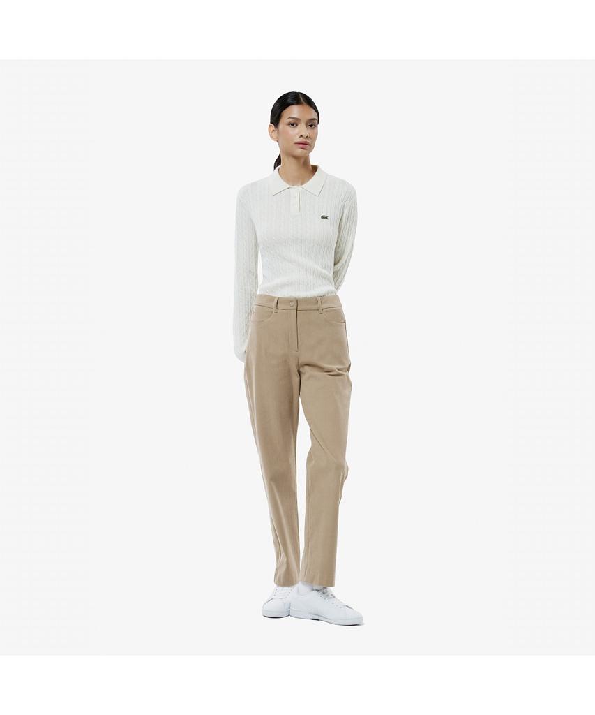 LACOSTE Женские прямые брюки Hf005E-55N 02S