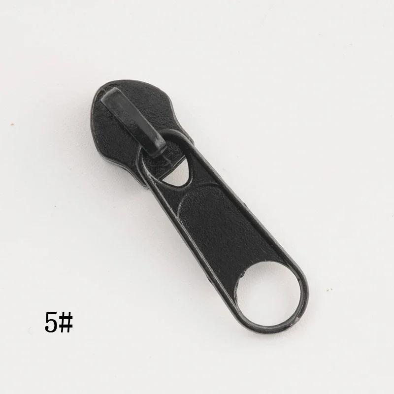 10-50 шт. 3# 5# 8# 10# Водонепроницаемые реверсивные слайдеры для нейлоновых молний, куртка, палатка, пуллер для молнии, головка, ремонт, швейные принадлежности