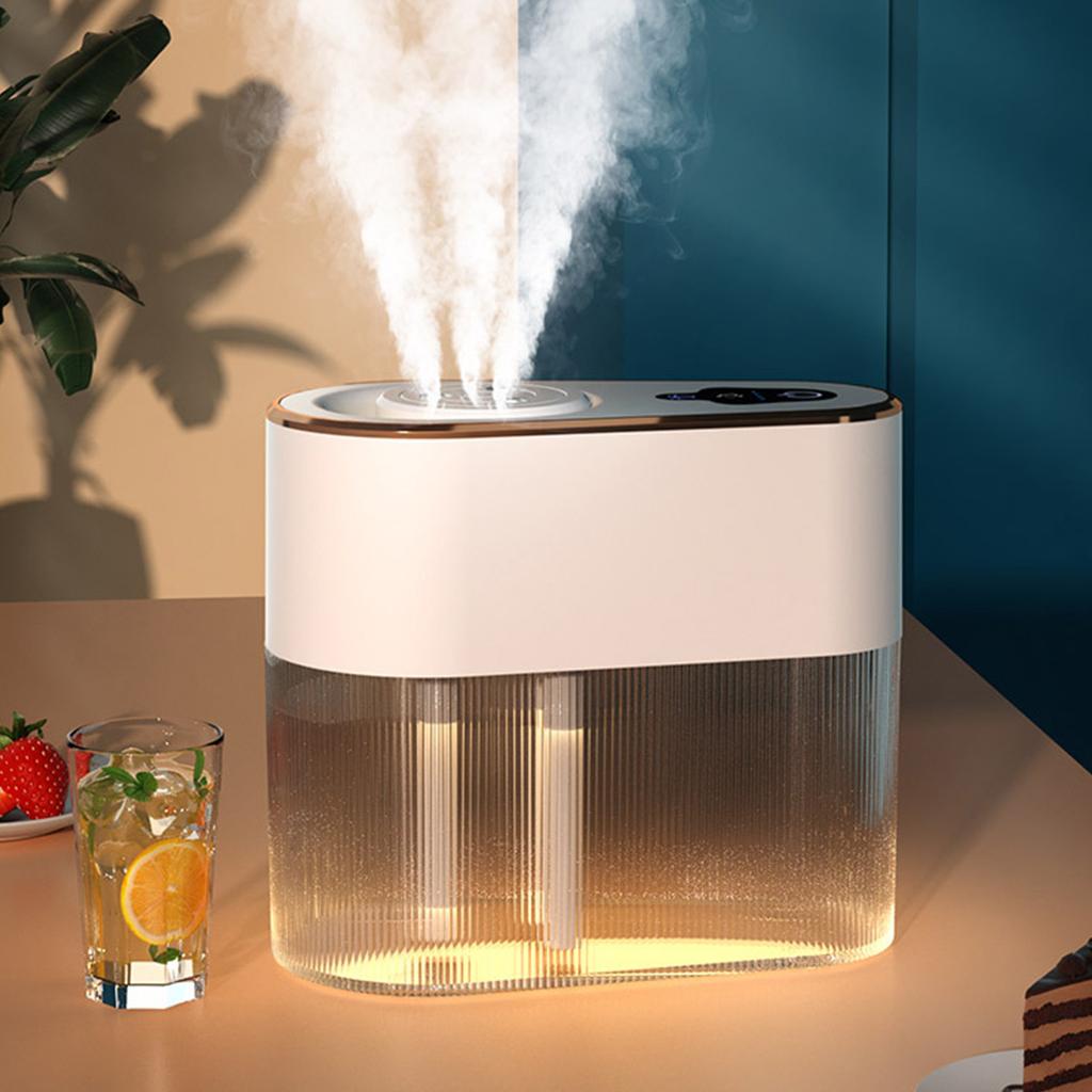 Air Humidifier 2.2L Large Capacity USB Charging Triple Spray Aroma Diffuser Humidifier for Home