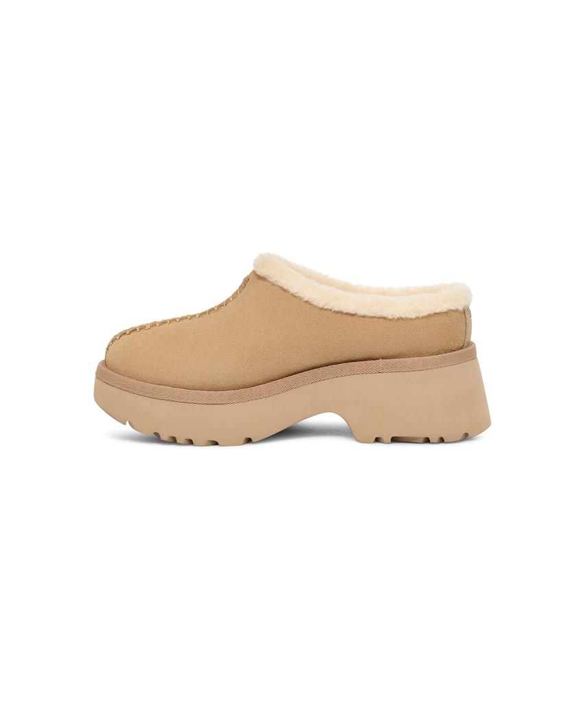 Ugg [Женские] Круглый носок Платформа Клоги (Уютные клоги "Новые высоты") - Семена горчицы / 1162510Mdsd