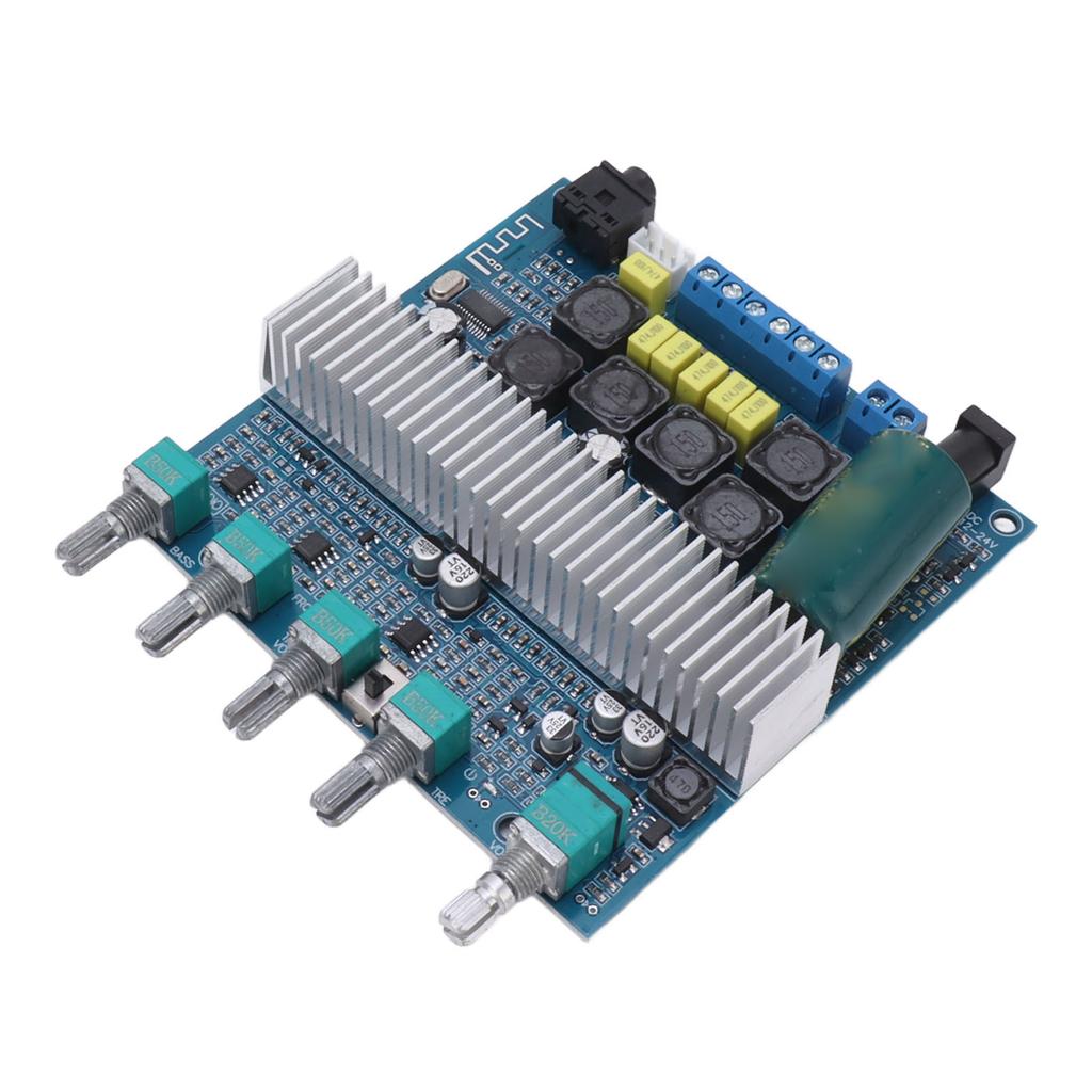 Subwoofer Amplifier Board High Power Bluetooth Audio Amp DC12V?24V 2.1 Channel TPA3116 50W+50W+100W