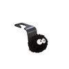 Cute Little Coal Ball Car Seat Back Hook Storage Car Headrest Organizer Food Bag Handbag Car Decoration Clothes Hanger