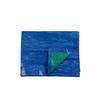 Bâche de protection EDM Bleu/Vert - Œillets métal - 90 g/m2 - 6 x 10 m