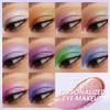 Long-lasting Multi-chrome Pigmented Eyeshadow Palette Aurora Chameleon Glitter Liquid Eyeshadow Makeup, NO.8, 1 Pc.
