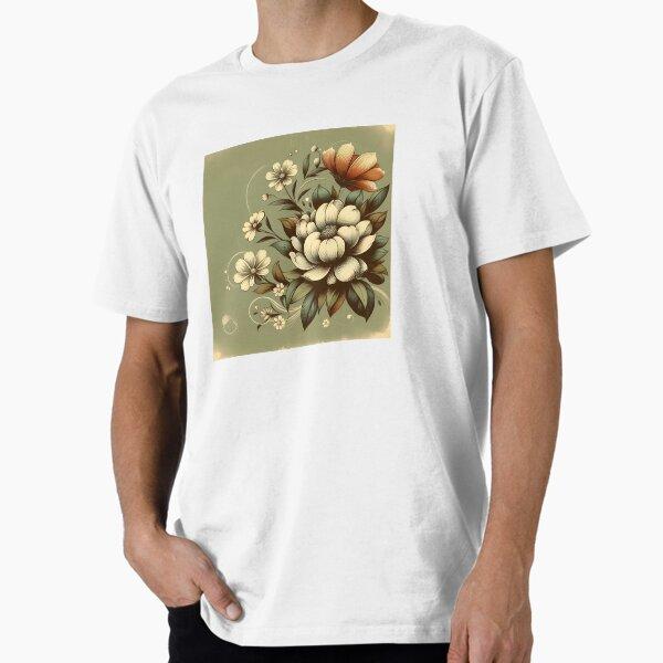 Retro flower Premium T-Shirt