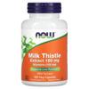 Now Foods Milk Thistle Extract with Turmeric, 150 Mg, 120 Veggie Capsules