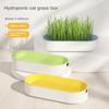 Hydroponic Cat Grass Box Cat Treats Catnip Hydroponic Soilless Planting Cat Grass Pot Set for Easy Growth