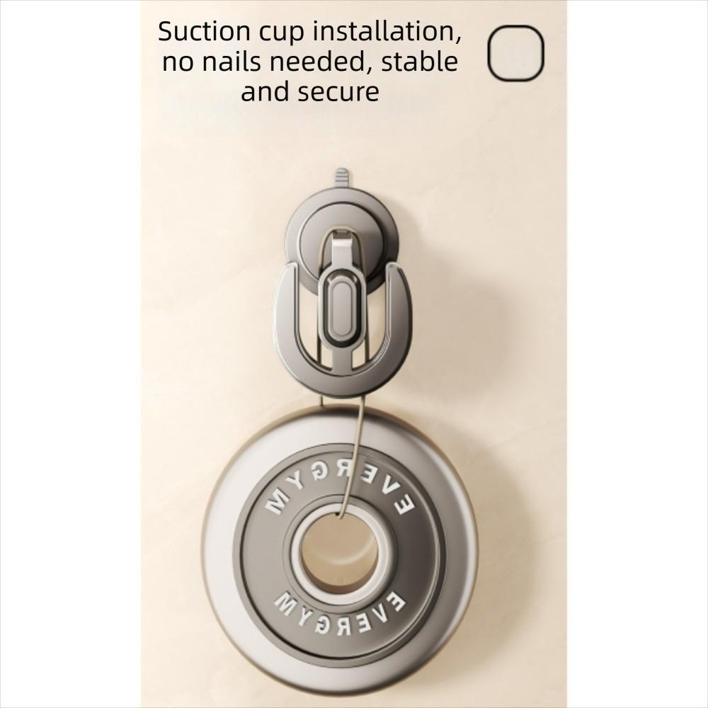 2pcs No Punching U-shaped Slipper Rack Suction Cup Bathroom Sandal Holder  Balcony