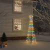 VidaXL Christmas Tree Cone Party Ornament Holiday Decoration Outdoor Garden Backyard Christmas Tree 108 LED 343489