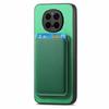 Чехол для Honor Magic7 Pro 5G Съемный магнитный карман для карт Кожаная задняя крышка для телефона
