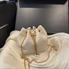 Summer Casual Bucket Bag New Fashion Versatile Trend Chain Beautiful Shoulder Messenger Bag Women's Bag