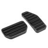 FUELHOOD 2 Pcs Automatic Foot Pedal Pad Foot Axle Pedal Cover for Suzuki Pascia MK54S MK94S / Aluminum Alloy Black
