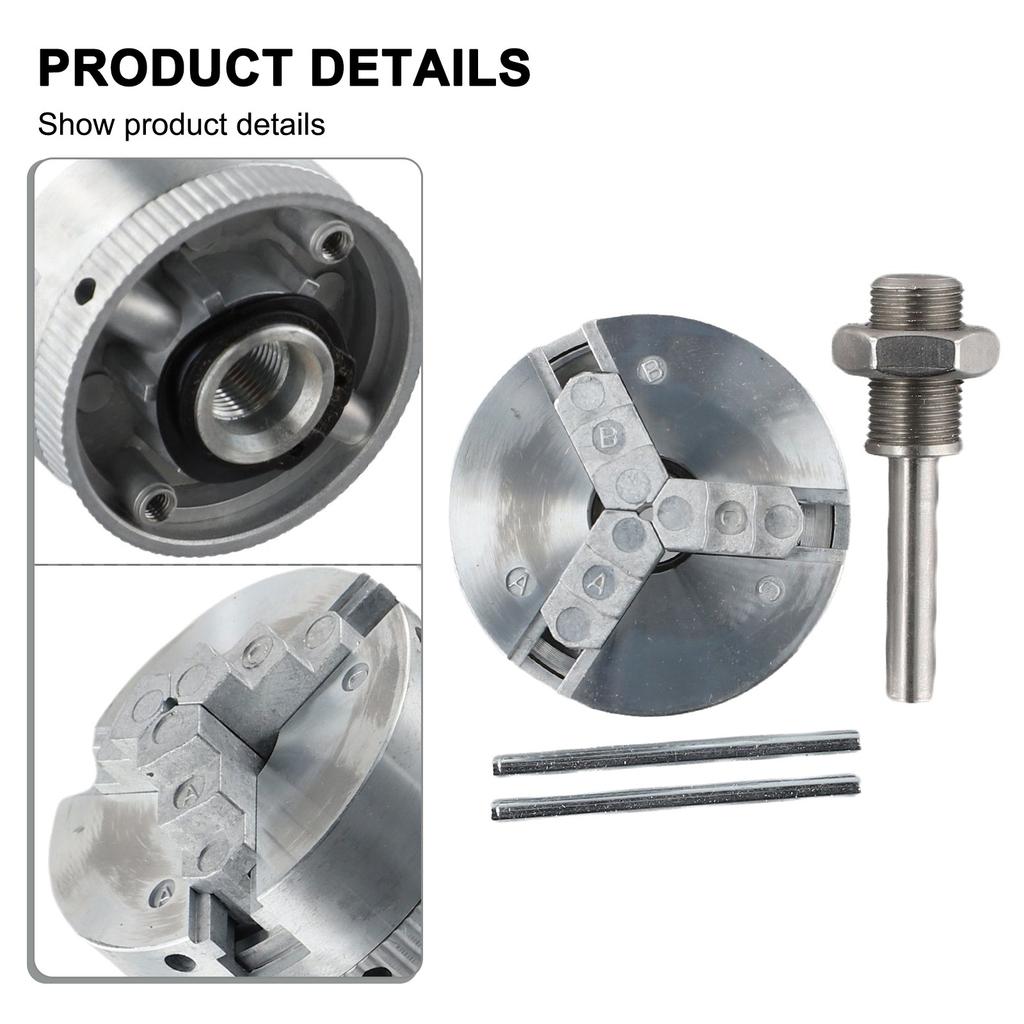 Innovative Design Zinc Alloy Manual Drill Chuck Lightweight and Strong