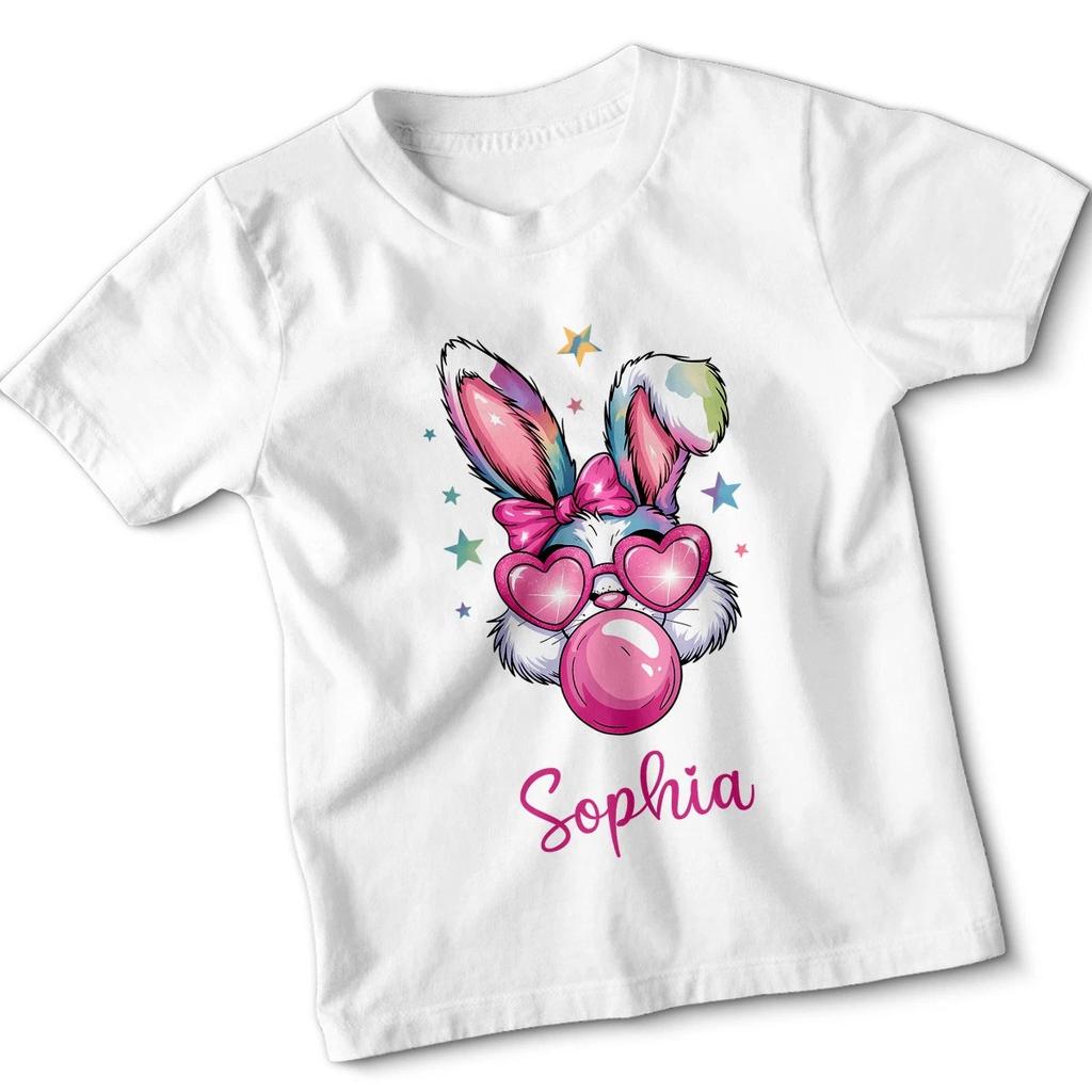 Kids Easter Bunny T Shirt Printed