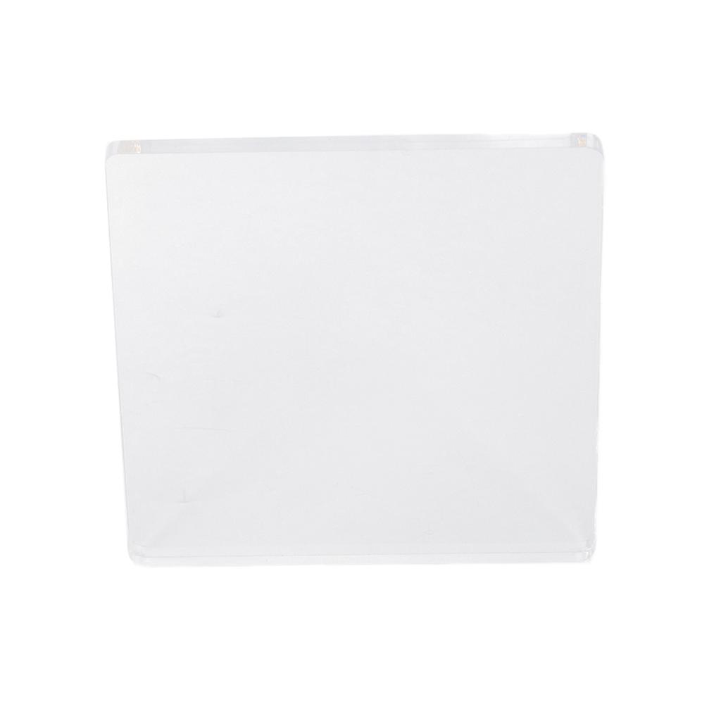 Акриловый блок 15x15 см, удобный для захвата, безопасный, с круглым углом, прозрачный, многоразовый, прозрачные штампы для Scr