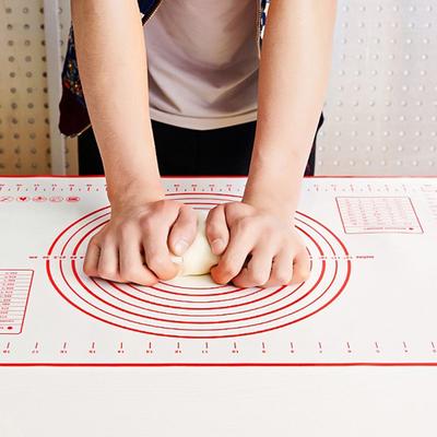 Кухонное крупномасштабное утолщенное силиконовое тесто для торта со скользящим кольцом и масштабным замешиванием