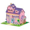 Cartoon Three-Dimensional Puzzle Children's Handmade DIY Toys Paper Card Villa Building Model Desktop Decoration