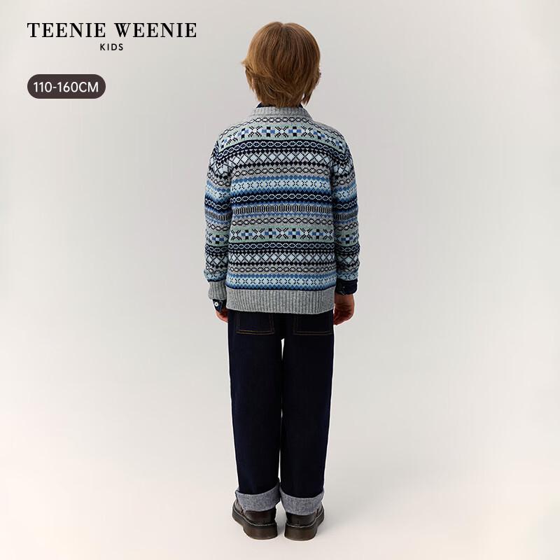 Teenie Weenie Жаккардовый пуловер для мальчиков