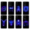 Черный чехол из ТПУ для Samsung Galaxy S20 /S20 PLUS/S20 ultra/S20+ /S20FE задняя крышка Знаки зодиака