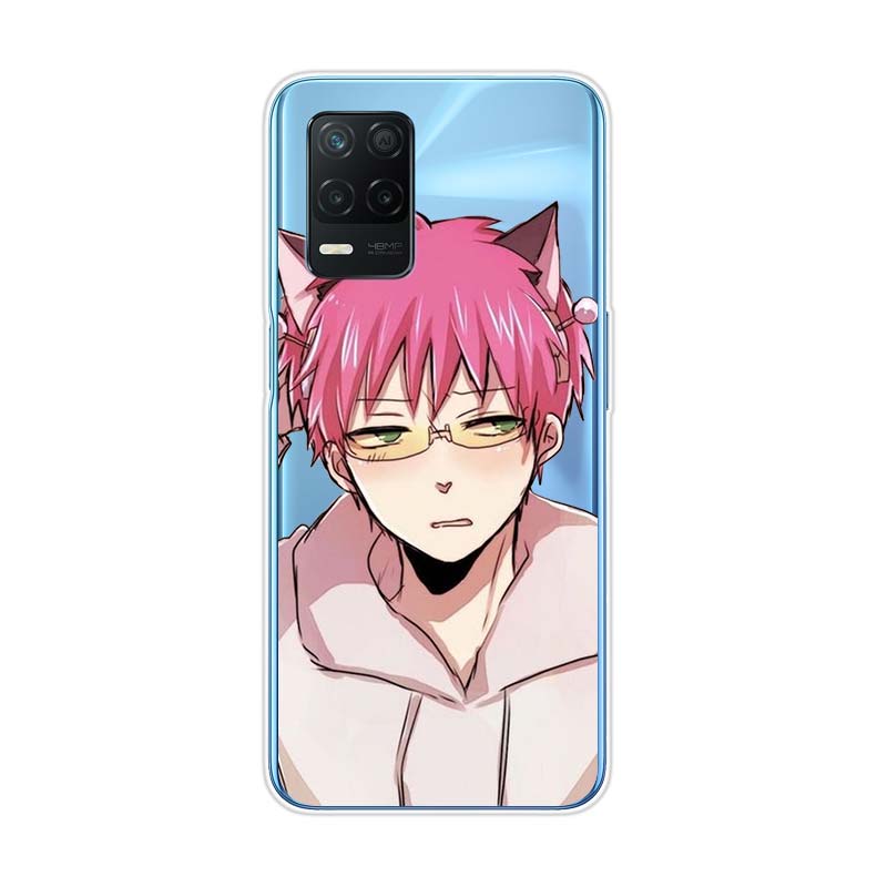 Катастрофическая жизнь Сайки К для Realme 8 8i V3 V5 GT Neo Flash Edition Explorer Master Neo2 Narzo 30 50i 50A C21Y чехол для телефона