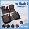 Автомобильные коврики для mazda 5/premacy 2008 2009 2010 2011 2012 2013 Пользовательские автомобильные накладки на ноги автомобильный коврик
