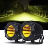Автомобильные прожекторы Wrangler A-pillar Led Lights Offroad Vehicle Modified Super Bright Headlights China Net Car Lights 35w Yellow Fog Lights