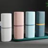 JAJALIN Portable Travel Wash Cup Set