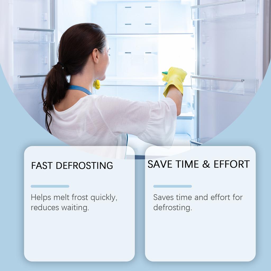 Разморозка холодильника Бытовая уборка Холодильник Морозильник Таяние снега и удаление льда Многоразовый антиобледенитель 120 мл