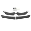 Bruce & Shark 4-компонентный универсальный комплект обвеса с губой на передний бампер, Спойлер, ABS-пластик с покрытием под карбон, устойчивый к царапинам, Подходит для BMW, Mercedes-Benz, Mazda, GMC и др.