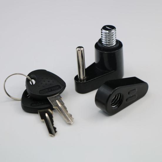 Замок сцепного устройства прицепа с ключами, нержавеющий, устойчивый к коррозии, простая установка, лодка, автофургон, грузовик, автомобиль, сверхмощный замок с крюком, навесной замок