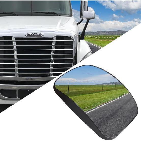 Стекло зеркала капота для Freightliner Cascadia 2018+, Аксессуары для седельных тягачей Freightliner Cascadia, Правая/Пассажирская сторона