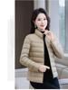 Women’s Short Quilted Windproof Thin Lightweight Winter Jacket