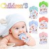 Baby Silicone Mitts Teething Mitten Cartoon Shaped Glove Soft Teether