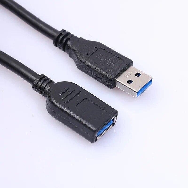 Удлинительный кабель USB 3.0 Кабель для передачи данных USB 2.0 Для ноутбука ТВ SSD Мобильный жесткий диск Разъем папа-мама USB Удлинитель 2м 3м Кабель