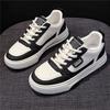 Популярные кожаные белые туфли женские 2024 осень новые туфли универсальные женские туфли толстые подошвы повседневная обувь спортивная обувь