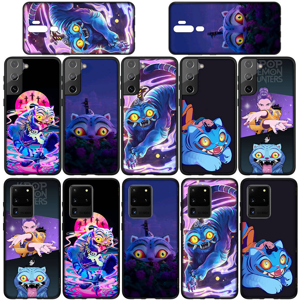 Для iPhone 17 16 15 Xiaomi Poco F7 F8 X7 C85 C75 C71 M8 Redmi Note 14 13 12 11 Pro Max 14C 13C 15C A3 A4 Чехол для телефона KPop Демоны Охотники на Тигров X Обложка