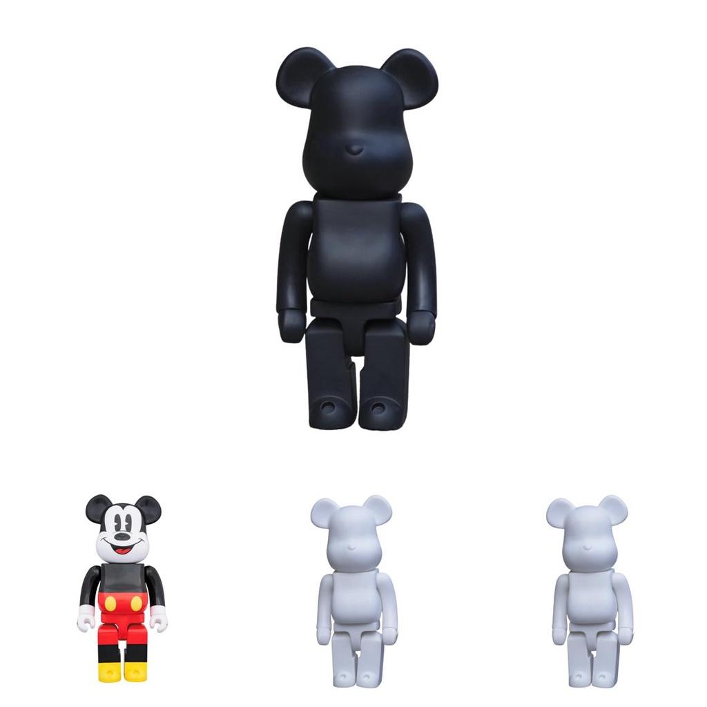Bearbrick 400% Коллекционная фигурка из ПВХ Сорвиголовы Микки Медведь Строительный блок Модная игрушка