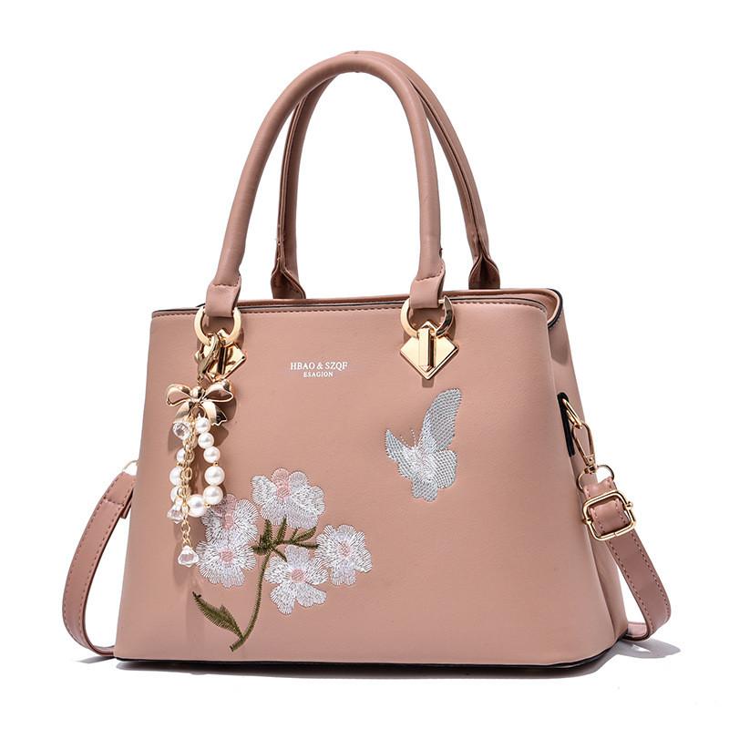 New Style Ladies' Handbag 2023 Fashionable Embroidered Mom Bag Versatile Shoulder Crossbody Bag