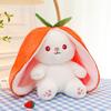 Милый трансформированный фруктовый кролик, маленький фруктовый кролик, плюшевая игрушка-кукла, детская подушка для сна, кукла, подарок на день рождения для женщин