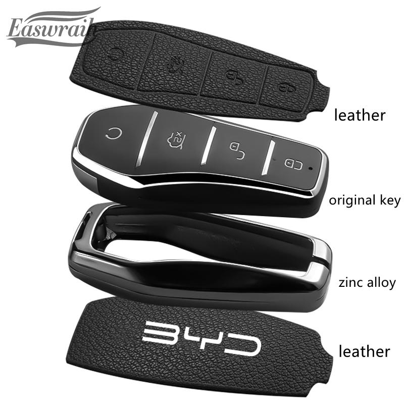 Автоаксессуары Чехол-держатель для ключей Чехол Цепочка Для Byd Atto 3 Han Ev Dolphin Прочный Second Song Pro Tang Dm Qin Plus Max Yuan