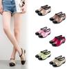 Women Rain Boots Fashion Rain Shoes Platform Rainboots Color Matching Ankle Boots Waterproof Non-slip Kitchen Women's Shoes