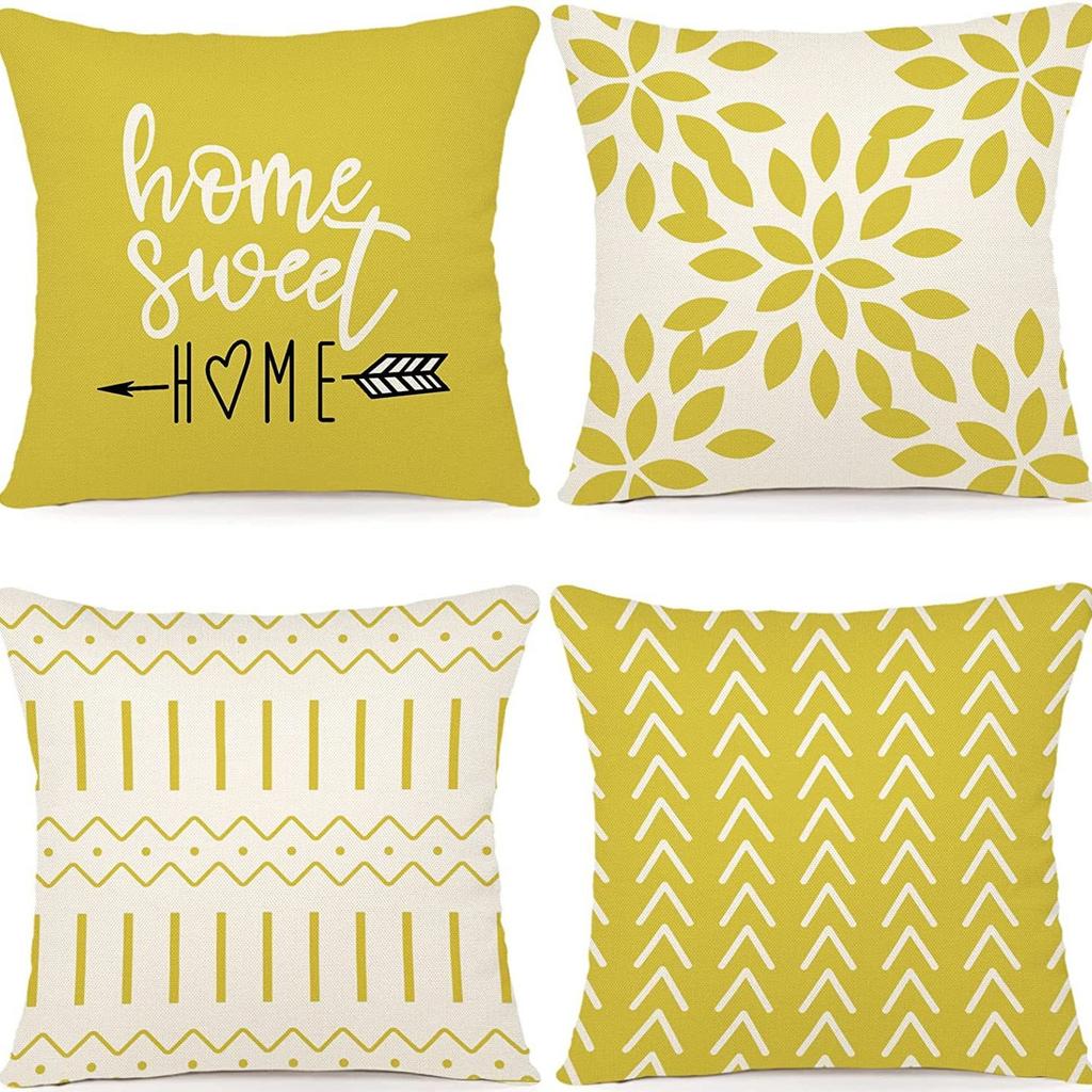 Modern Sofa Pillowcase Outdoor Decoration Linen Pillowcase Decoration Living Room Bedside Pillowcase