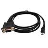 9Pin DB9 Female To Mini USB Plug RS232 Serial Console Cable for 7250 7450 7750 Switches