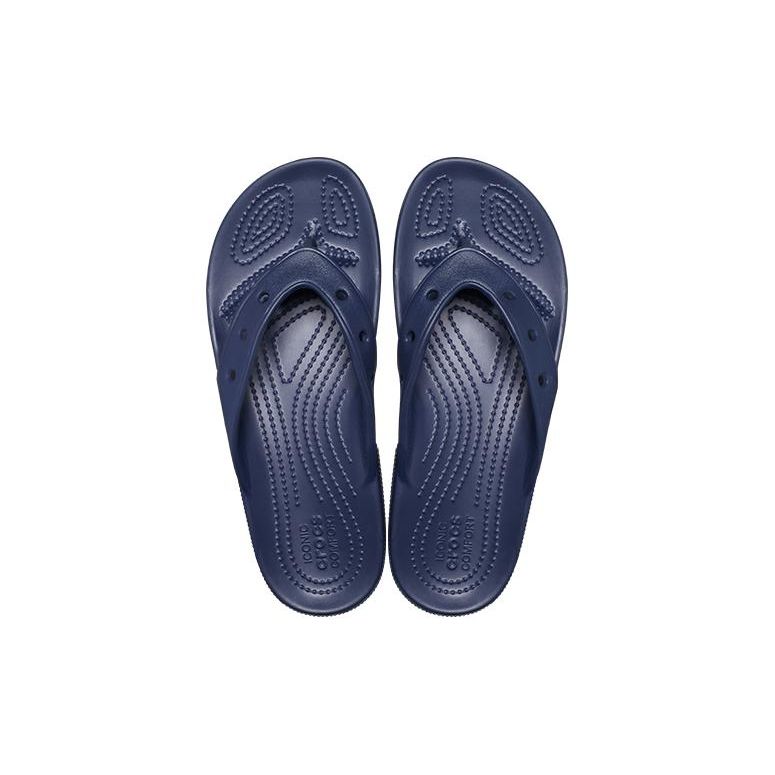 Crocs Classic Flip Flops Unisex Footwear Dark-Blue 207713-410